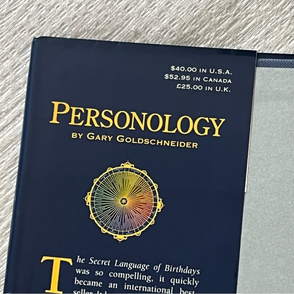 Personology Hardcover Book by Gary Goldschneider - Picture 3 of 4